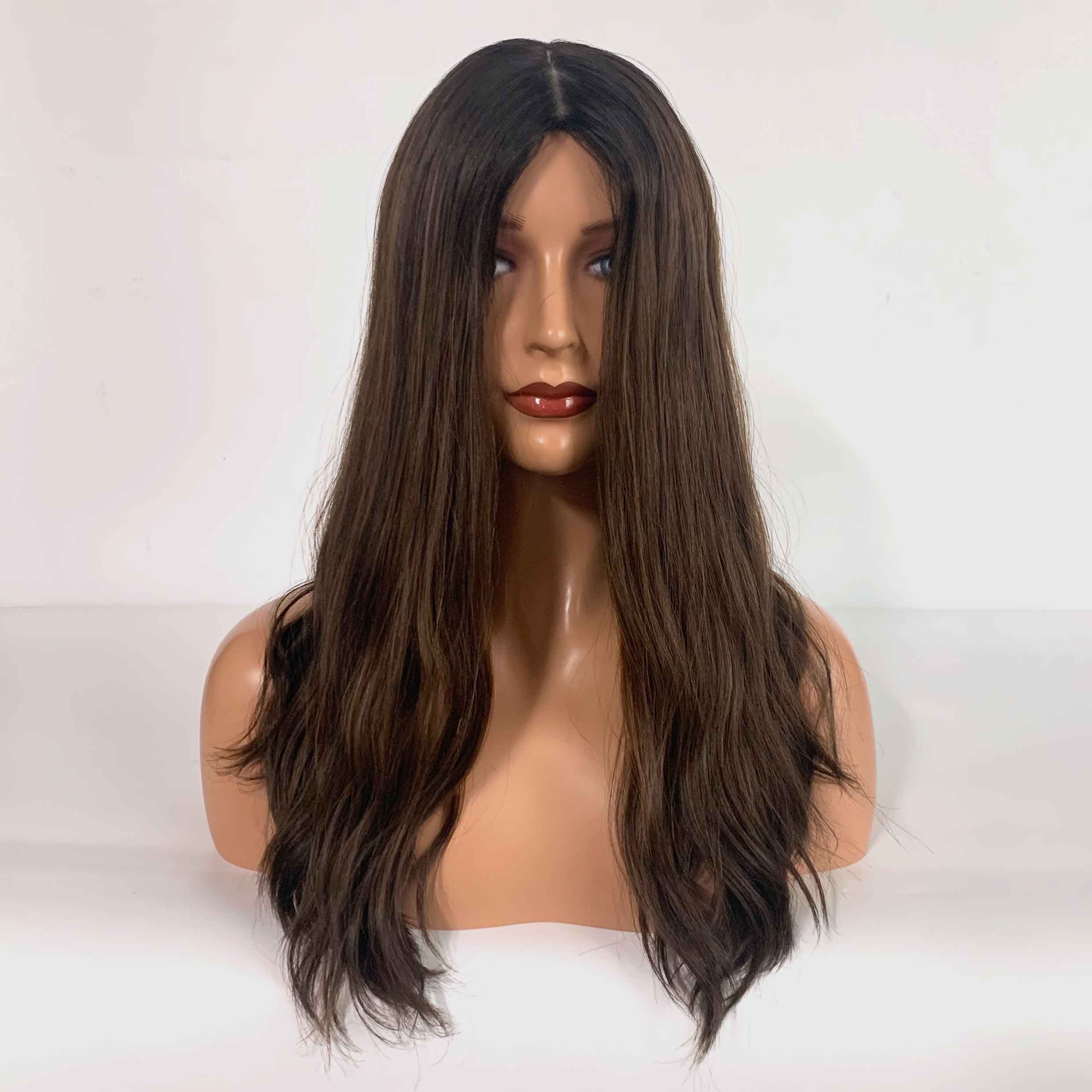 2 Inch Wavy Hand-Tied Wig | 1T2/8 Color | NEW ONE WIGS |  Breathable Cap